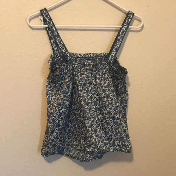 ‼️Final Markdown‼️ American Eagle Flower Blue Top - Picture 2 of 5